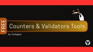 Featured Image for Counters & Validators Tools
