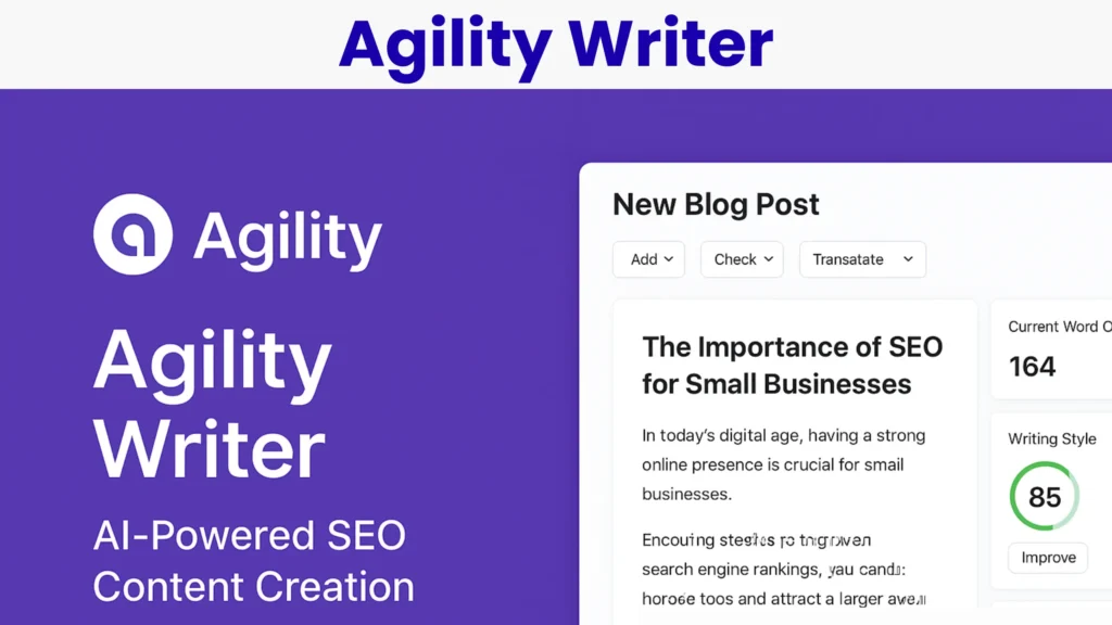 Agility Writer Review Image 