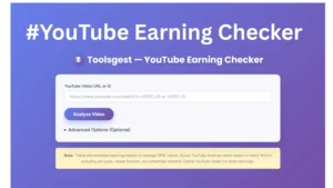 Featured image for Tool - Youtube Video Earning Checker
