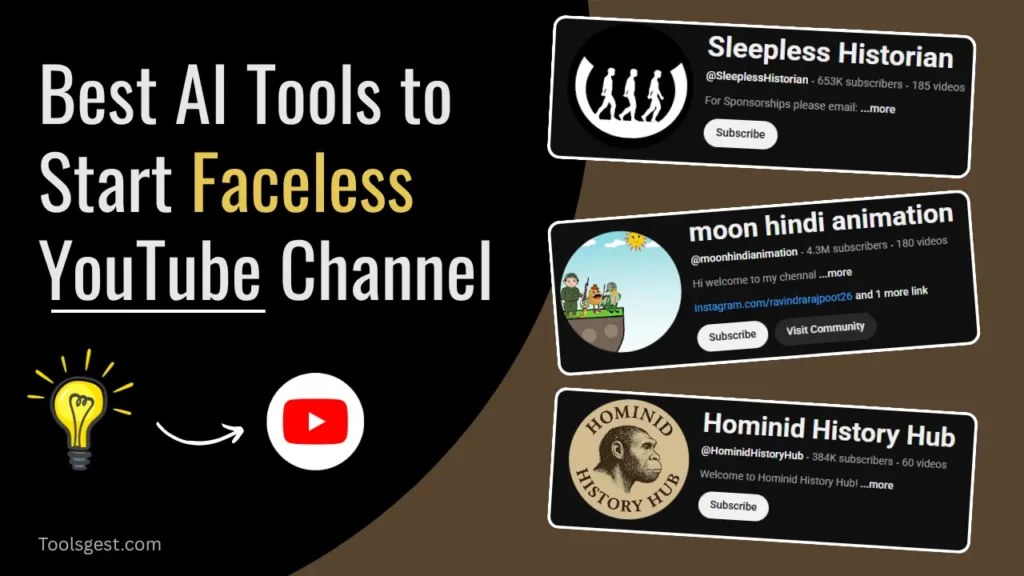 Best AI Tools for Faceless YouTube Channel in 2026 | Automate Your Scripts, Animations, Titles, Descriptions, and Characters for Effortless Content Creation