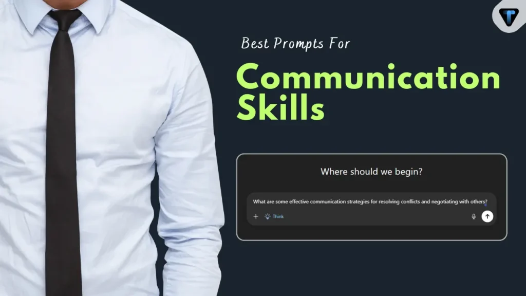 Best Communication Prompts Infographic Image