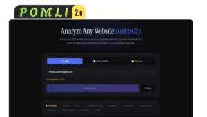 Pomli Website Inspector - That can inspect maximum details about any URL, HTML Code and Files